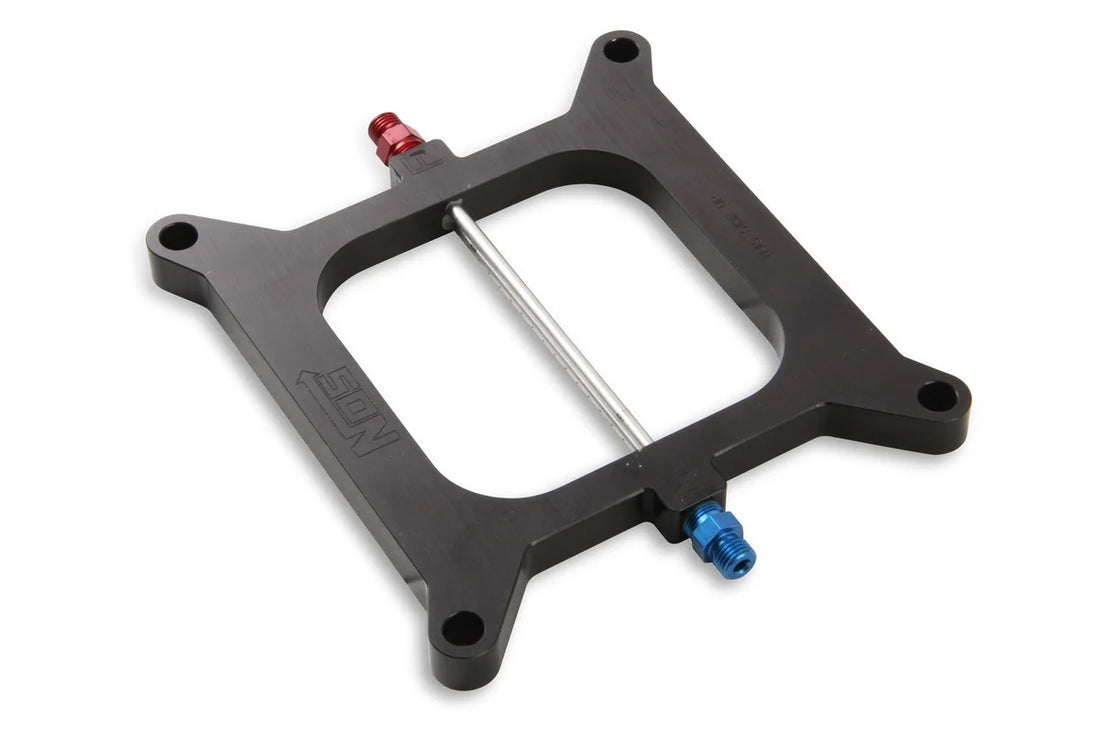 NOS/Nitrous Oxide System Big Shot Injector Plate w/Jets & Plumbing, Holley Square Bore, V8 12510NOS - Additional View 7