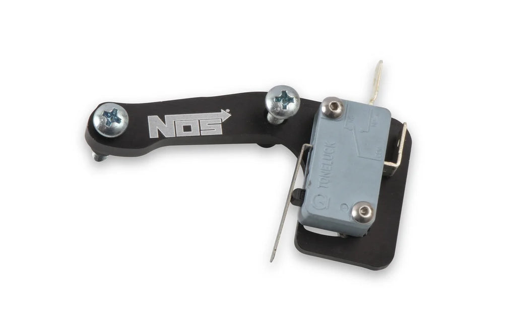 NOS/Nitrous Oxide System Billet Microswitch Bracket Kit - 4150 & 4150HP Carburetor Flange 16512NOS - Main Product View
