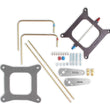 Load image into Gallery viewer, NOS/Nitrous Oxide System Cheater Injector Plate w/Jets &amp; Hardware, Holley Square Bore, V8 12500NOS
