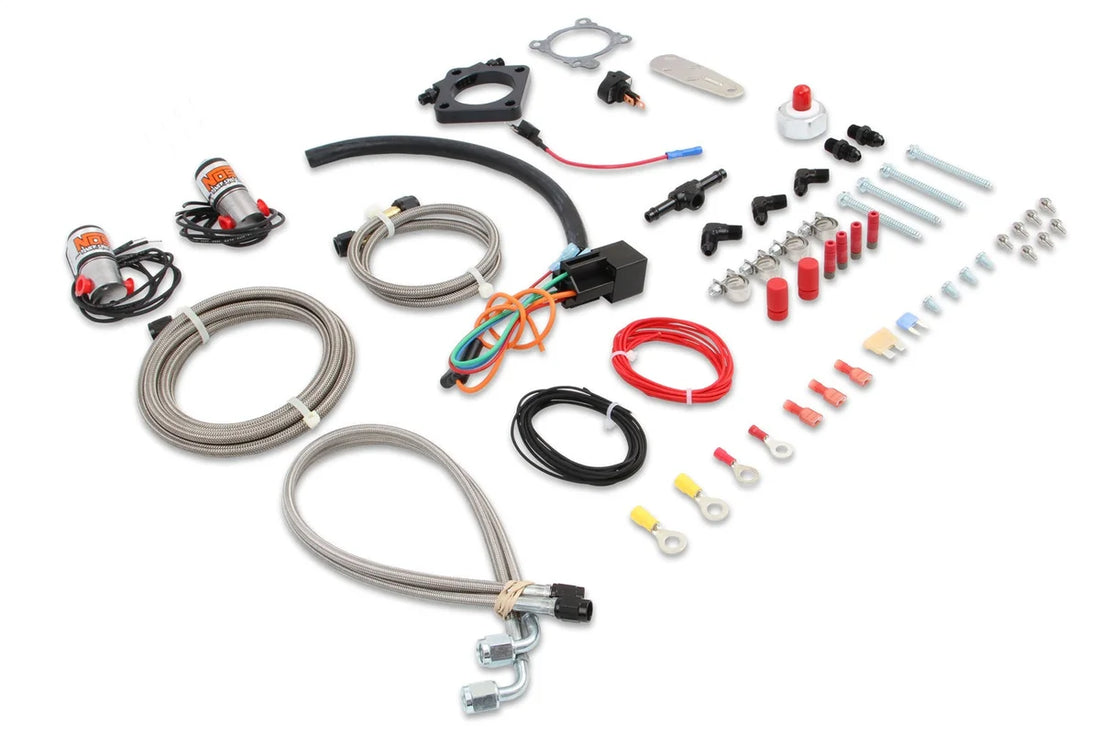 NOS/Nitrous Oxide System Complete NOS System w/ 10 lb. Bottle - Black