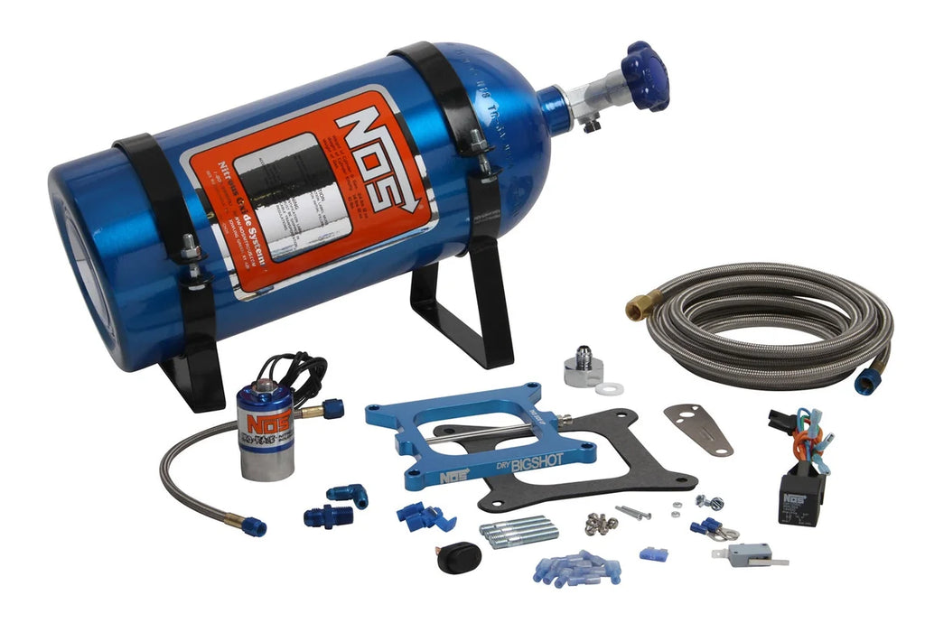 NOS/Nitrous Oxide System Dry Bigshot Nitrous Kit For 4150 Type Throttle Body 02155NOS - Main Product View