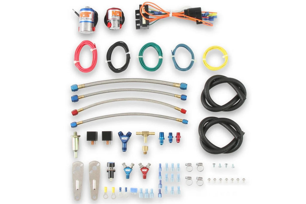 NOS/Nitrous Oxide System Dual Stage Big Shot Nitrous System Dominator 100-300 HP 02402NOS - Side View