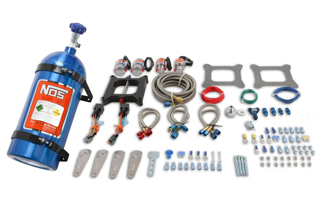 NOS/Nitrous Oxide System Dual Stage Big Shot Nitrous System Pro 2-Stage V8 Holley 4 bbl 02301NOS - Main Product View