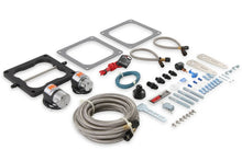 Load image into Gallery viewer, NOS/Nitrous Oxide System Fits Holley 4150 and Carter AFB (late), 190-300 HP, includes Black 10 lb Bottle 02101BNOS - Back ...