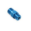 Load image into Gallery viewer, NOS/Nitrous Oxide System Flare Jet Adapter, 3AN - 1/8" NPT, Straight, Blue 17952NOS