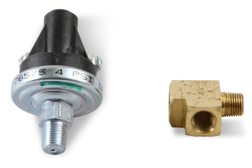 NOS/Nitrous Oxide System Fuel Pressure Safety Switch, 5 PSI Fuel Pressure,Normally Open 15750NOS - Back View