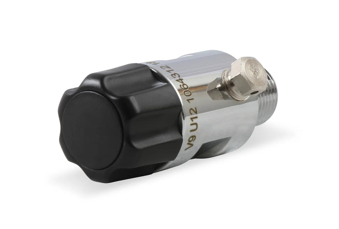 NOS/Nitrous Oxide System Hi-Flo™ Nitrous Bottle Valve For NOS 1 lb, 2 lb & 2.5 lb Bottles 16145NOS - Side View