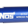 Load image into Gallery viewer, NOS/Nitrous Oxide System High pressure nitrous filter, -4AN x -4AN in-line billet aluminum (140 micron) 15551NOS - Main Pr...