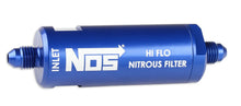 Load image into Gallery viewer, NOS/Nitrous Oxide System High pressure nitrous filter, -4AN x -4AN in-line billet aluminum (140 micron) 15551NOS - Main Pr...