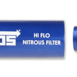 Load image into Gallery viewer, NOS/Nitrous Oxide System High pressure nitrous filter, -4AN x -4AN in-line billet aluminum (140 micron) 15551NOS - Install...