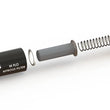 Load image into Gallery viewer, NOS/Nitrous Oxide System High pressure nitrous filter, -4AN x -4AN in-line billet aluminum (140 micron) 15555NOS - Back View