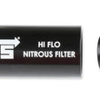 Load image into Gallery viewer, NOS/Nitrous Oxide System High pressure nitrous filter, -4AN x -4AN in-line billet aluminum (140 micron) 15555NOS - Install...
