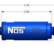 Load image into Gallery viewer, NOS/Nitrous Oxide System High pressure nitrous filter, -6AN x -6AN in-line billet aluminum (140 micron) 15557NOS - Back View