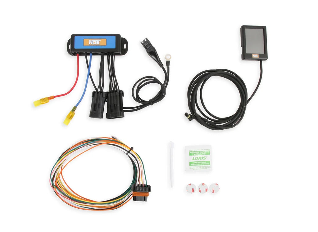 NOS/Nitrous Oxide System Mini 2-Stage Progressive Nitrous Controller with Touch Screen Programmer 25974NOS - Main Product ...
