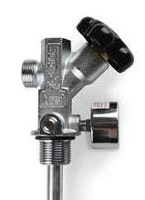 Load image into Gallery viewer, NOS/Nitrous Oxide System NOS 10 lb. Bottle Super Hi-Flow Valve Assembly with Siphon Tube and Blue Gauge 16137ANOS - Instal...