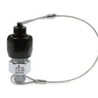 Load image into Gallery viewer, NOS/Nitrous Oxide System NOS BLACK Racer's Safety Adapter 16169BNOS - Main Product View