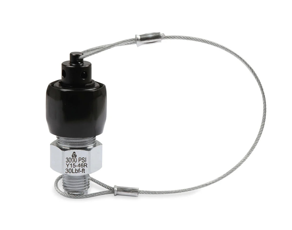 NOS/Nitrous Oxide System NOS BLACK Racer's Safety Adapter 16169BNOS - Main Product View