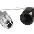 Load image into Gallery viewer, NOS/Nitrous Oxide System NOS BLACK Racer's Safety Adapter 16169BNOS - Side View