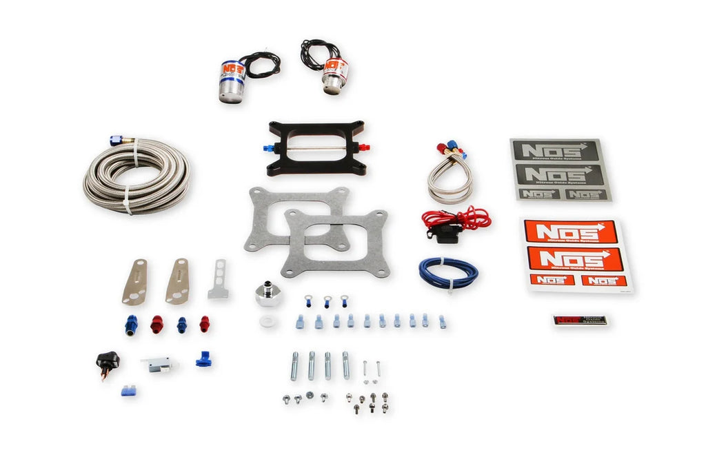 NOS/Nitrous Oxide System NOS Big Shot Nitrous System (Holley 4150 Flange) 02101NOS - Installation View