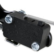 Load image into Gallery viewer, NOS/Nitrous Oxide System NOS Billet Microswitch Bracket kit for 4500 Gen 3 Dominator Carburetor 16520NOS - Side View