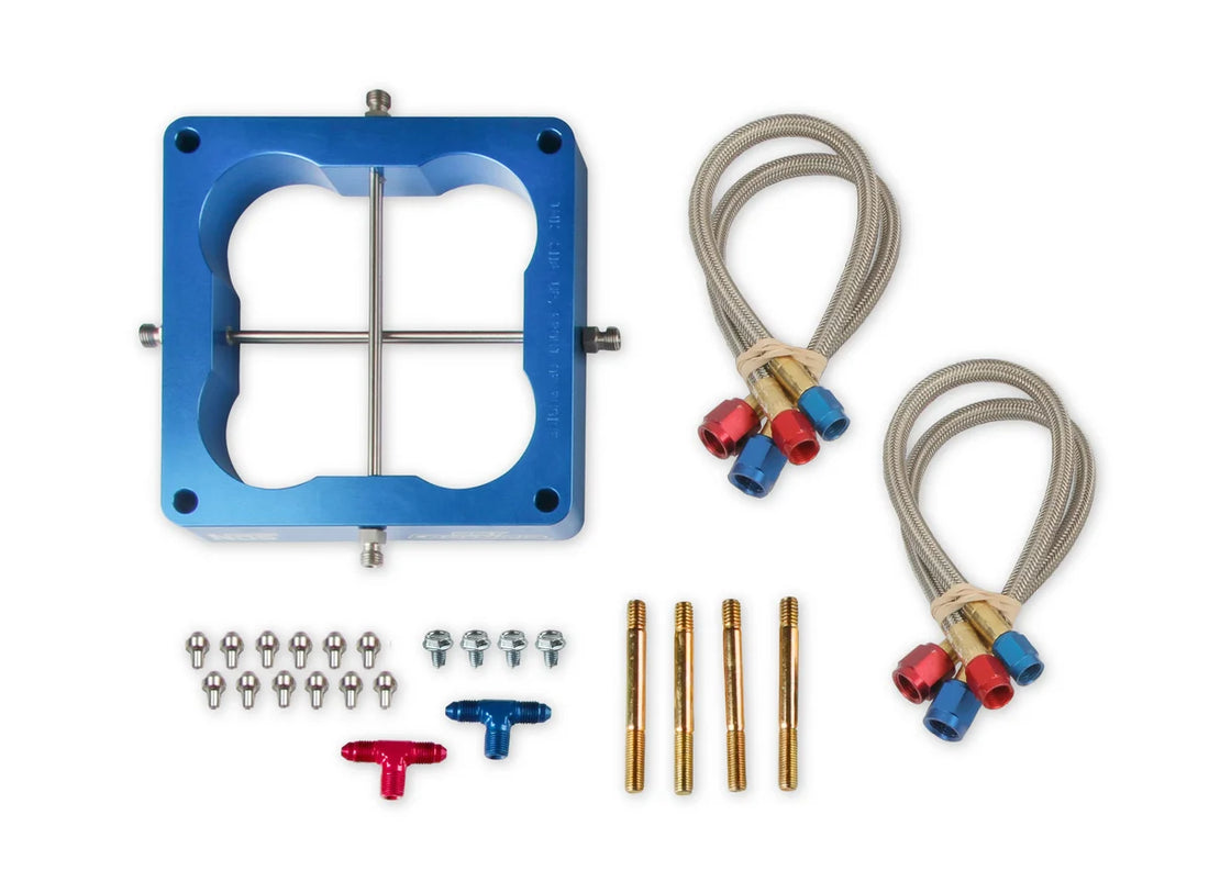 NOS/Nitrous Oxide System NOS Crosshair Plate Dominator flange Professional Kit 02154NOS - Side View