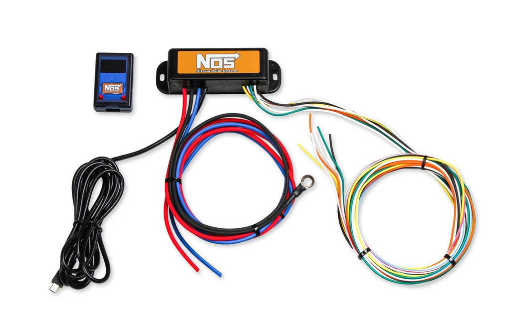 NOS/Nitrous Oxide System NOS Diesel Nitrous System w/ Mini 2 Stage Controller 02522BNOS - Side View