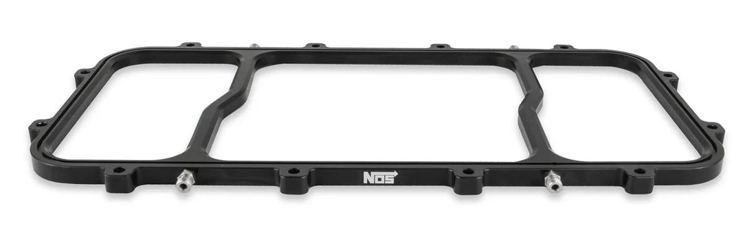 NOS/Nitrous Oxide System NOS Dry Nitrous Plate for Holley LS Hi-Ram EFI Intake Manifolds-Black 12535BNOS - Additional View 5