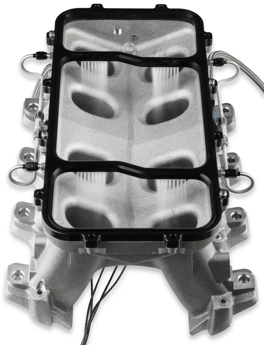 NOS/Nitrous Oxide System NOS Dry Nitrous Plate for Holley LS Hi-Ram EFI Intake Manifolds-Black 12535BNOS - Additional View 6