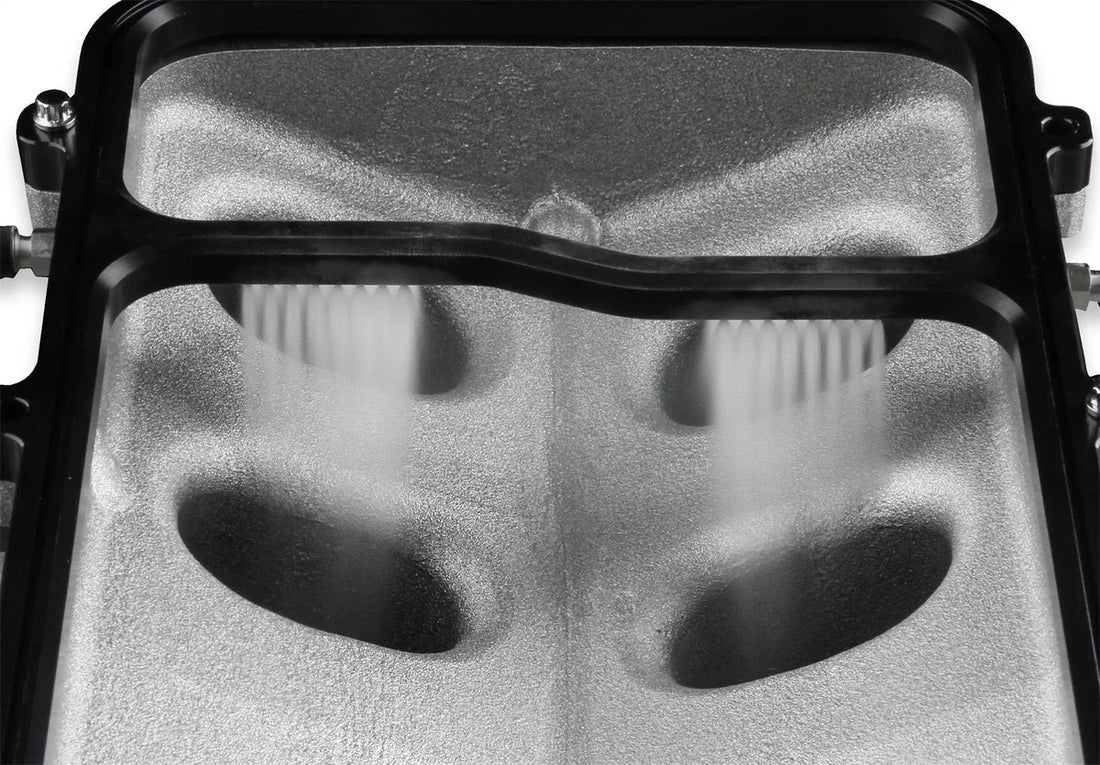 NOS/Nitrous Oxide System NOS Dry Nitrous Plate for Holley LS Hi-Ram EFI Intake Manifolds-Black 12535BNOS - Additional View 7