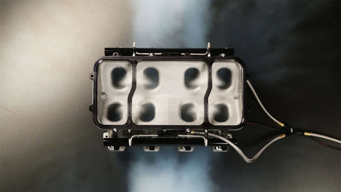 NOS/Nitrous Oxide System NOS Dry Nitrous Plate for Holley LS Hi-Ram EFI Intake Manifolds-Black 12535BNOS - Additional View 10