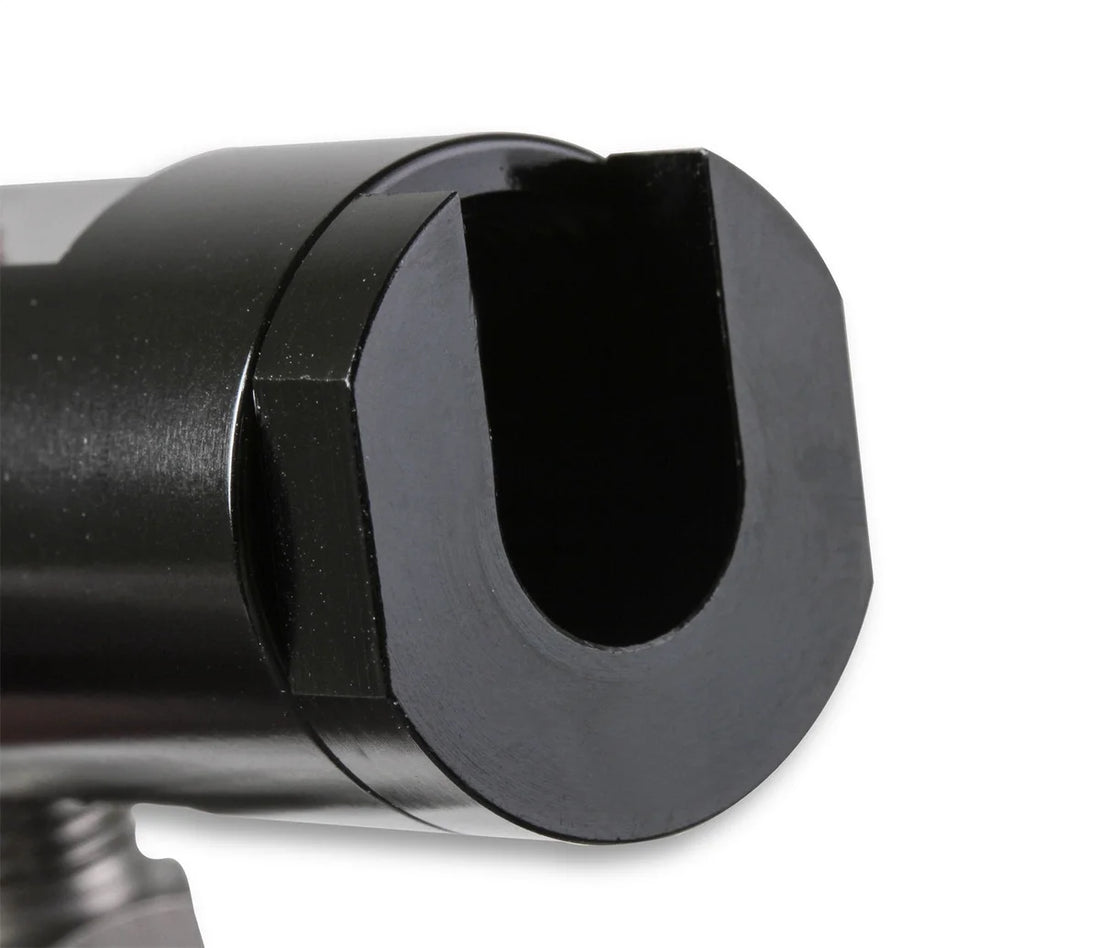 NOS/Nitrous Oxide System NOS Late Model Billet Fuel Line Adapter - Fits 3/8" Fuel Rail 17002NOS - Back View