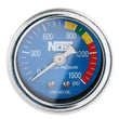 Load image into Gallery viewer, NOS/Nitrous Oxide System NOS Nitrous Gauge, Blue, 1-1/2" 15924NOS - Main Product View