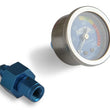Load image into Gallery viewer, NOS/Nitrous Oxide System NOS Nitrous Gauge, Blue, 1-1/2", w/ -4AN adapter 15920NOS - Main Product View