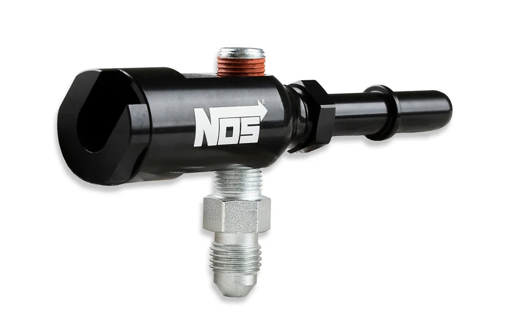 NOS/Nitrous Oxide System NOS Plate Wet Nitrous System - Ford 02127NOS - Back View