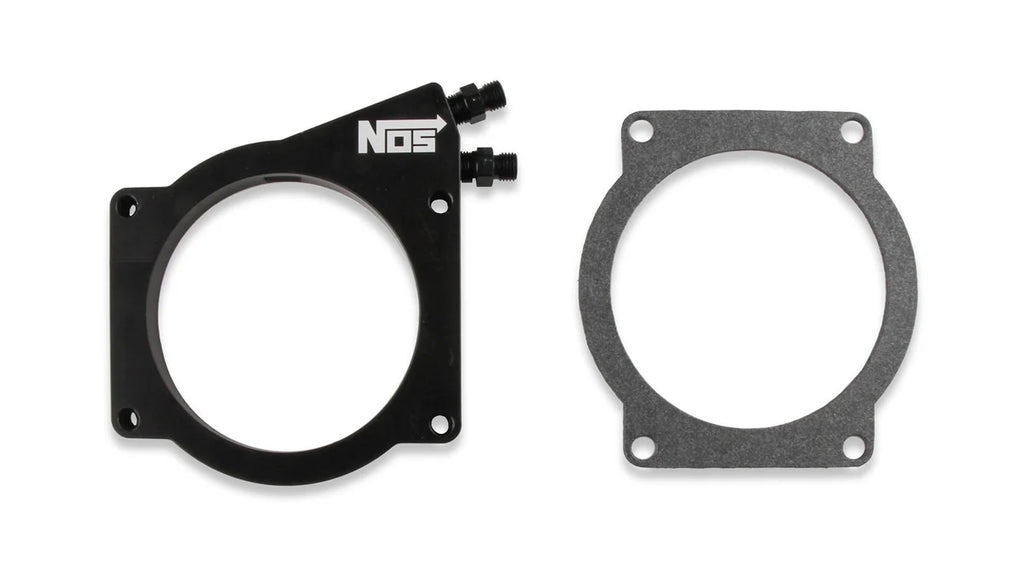 NOS/Nitrous Oxide System NOS Plate Wet Nitrous System - GM 05164BNOS - Back View