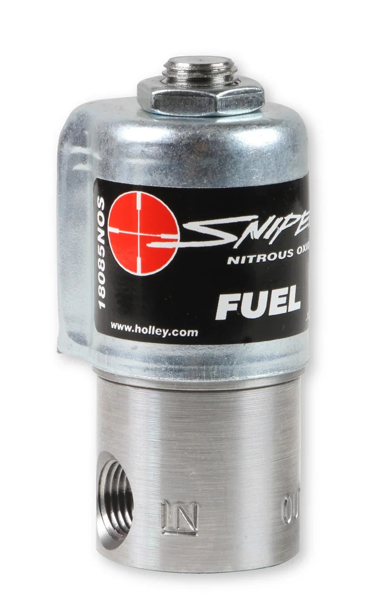 NOS/Nitrous Oxide System NOS Sniper Fuel Solenoid 18085NOS - Side View