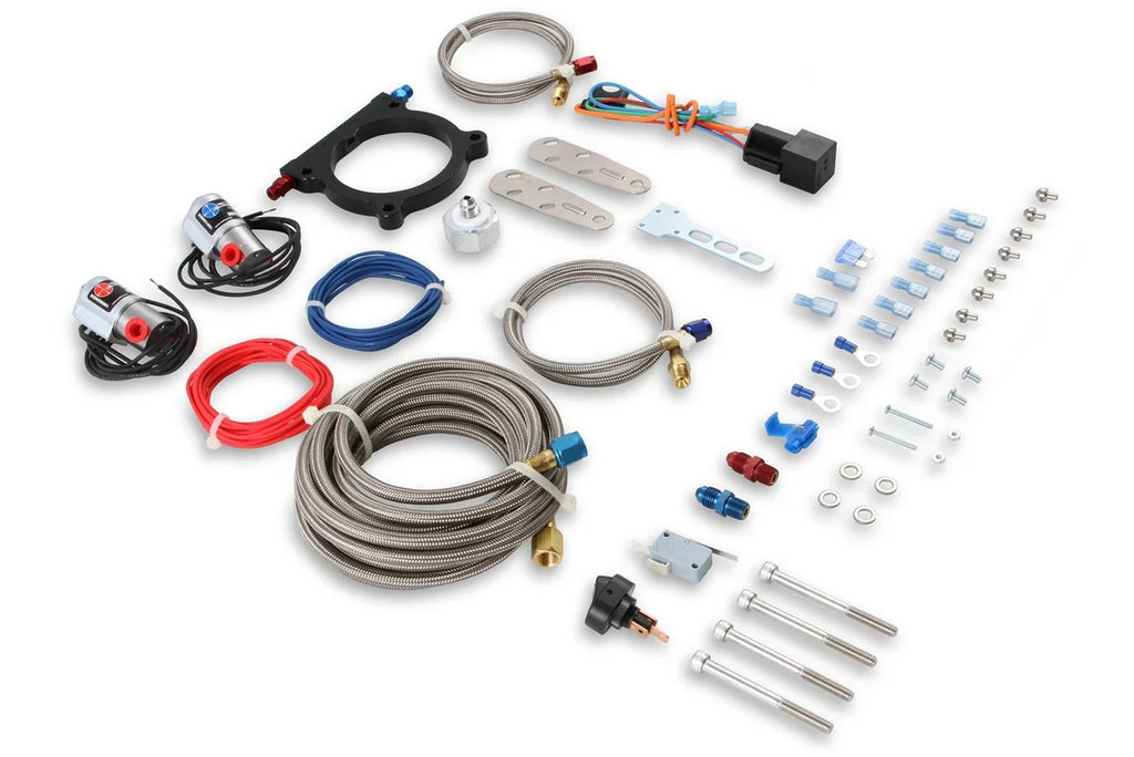 NOS/Nitrous Oxide System NOS Sniper Plate Wet Nitrous Plate System - Ford 07166NOS - Back View