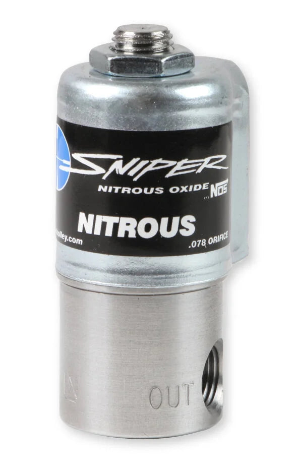 NOS/Nitrous Oxide System NOS Sniper Plate Wet Nitrous System - GM 07164NOS - Back View