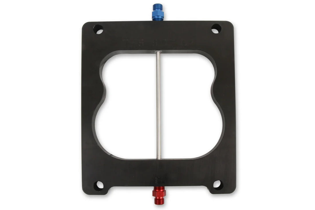 NOS/Nitrous Oxide System NOS Sniper Wet Nitrous Plate Kit - Quadrajet 07004NOS - Installation View