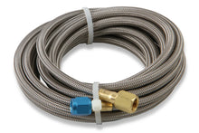 Load image into Gallery viewer, NOS/Nitrous Oxide System NOS Stainless Steel Braided Hose -4AN 14-foot Blue - Side View