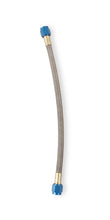 Load image into Gallery viewer, NOS/Nitrous Oxide System NOS Stainless Steel Braided Hose -6AN 1-foot Blue - Side View