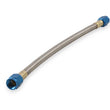 Load image into Gallery viewer, NOS/Nitrous Oxide System NOS Stainless Steel Braided Hose -6AN 1-foot Blue - Back View