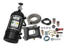 Load image into Gallery viewer, NOS/Nitrous Oxide System NOS Super Powershot Wet Nitrous System for 4150 4-barrel Carburetor - Black 05101BNOS