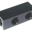 Load image into Gallery viewer, NOS/Nitrous Oxide System Nitrous Distribution Block, 1 In 4 Out - 1/8" NPT Standard Block, Black 16710NOS