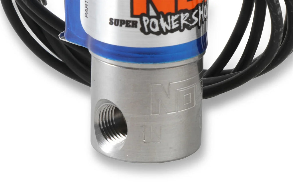 NOS/Nitrous Oxide System Ntimidator™ Illuminated BLUE LED Nitrous Purge Kit Nitrous Kits w/-4AN Feed Line 16033NOS - Addit...