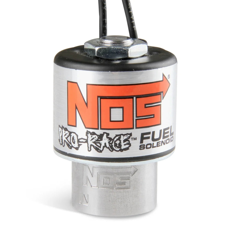 NOS/Nitrous Oxide System Pro Race Fuel Solenoid w/ Bottom Exit 18075BNOS - Main Product View