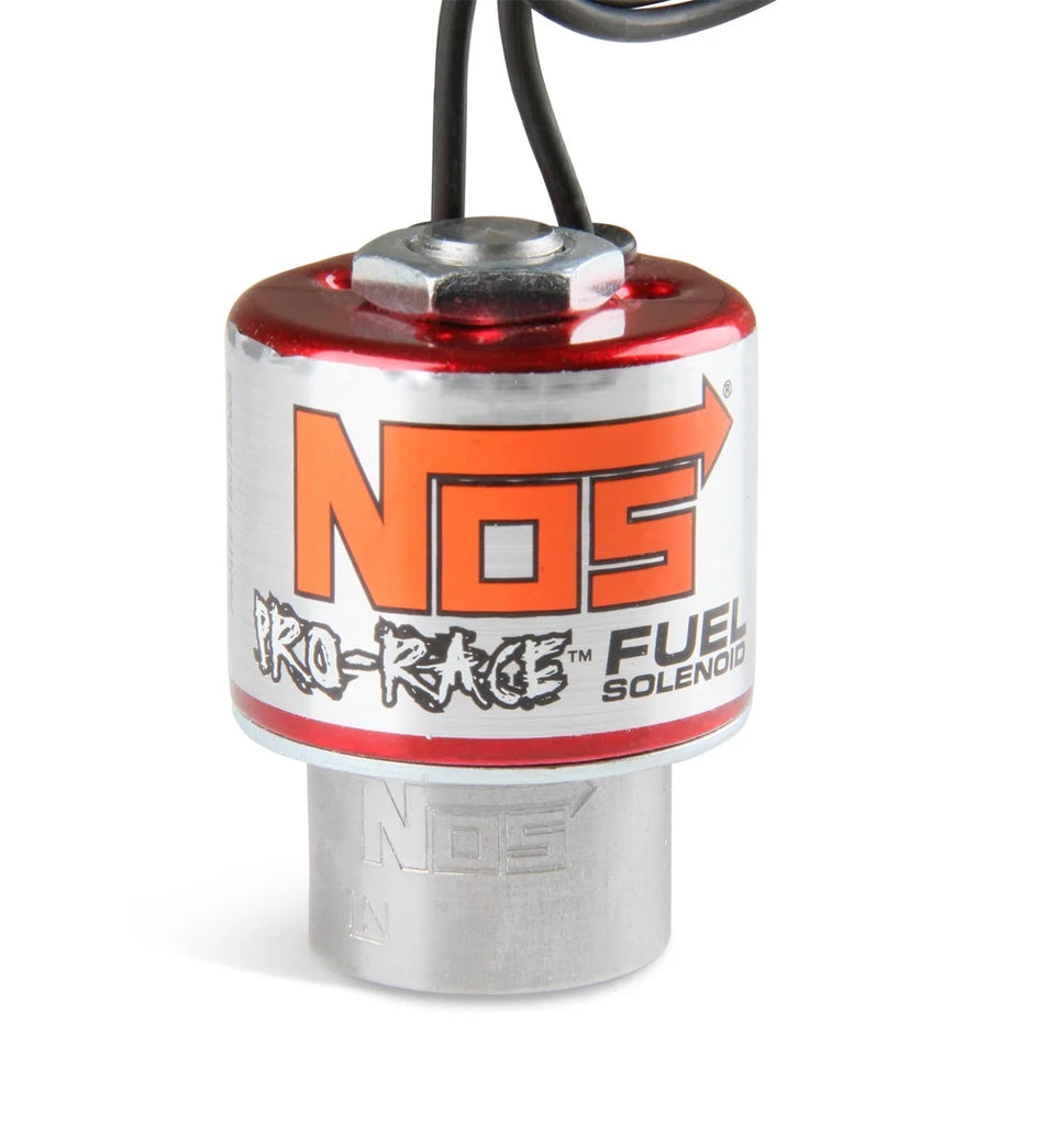 NOS/Nitrous Oxide System Pro Race Fuel Solenoid w/ Bottom Exit 18075NOS - Main Product View