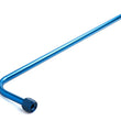 Load image into Gallery viewer, NOS/Nitrous Oxide System Racer Safety Blue Aluminum 90 Degree Blowdown Tube 16160NOS