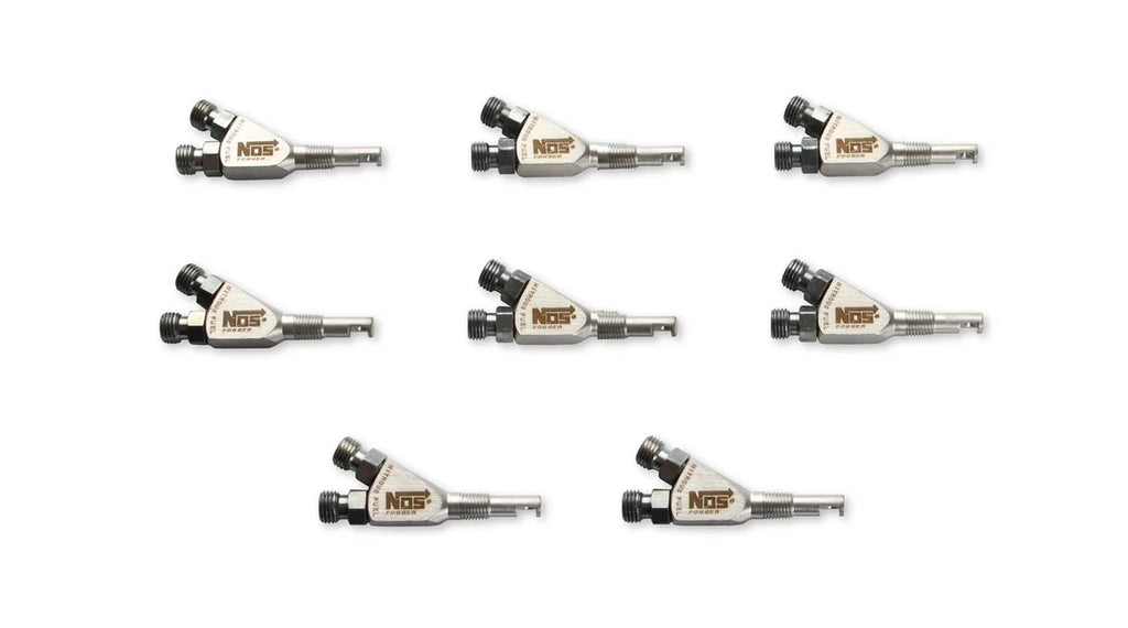 NOS/Nitrous Oxide System Soft Plume 90° Nozzle (Stainless Steel) 13716-8NOS - Main Product View