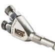 Load image into Gallery viewer, NOS/Nitrous Oxide System Soft Plume 90° Nozzle (Stainless Steel) 13716NOS - Side View